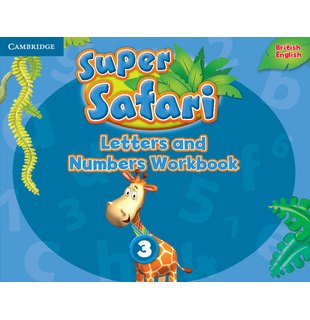 Super Safari Level 3, Letters and Numbers Workbook