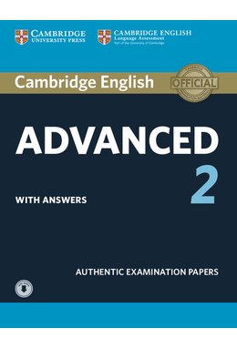 Cambridge English Advanced 2, Student's Book with answers and Audio Downloadable