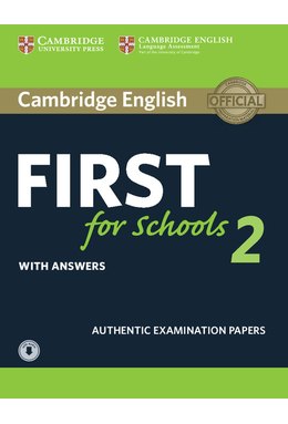 First for Schools 2, Student's Book with answers and Audio