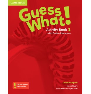 Guess What! Level 1, Activity Book with Online Resources British English