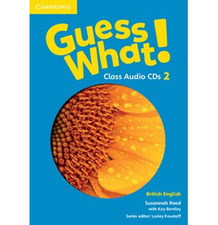 Guess What! Level 2, Class Audio CDs (3) British English