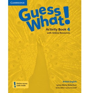 Guess What! Level 4, Activity Book with Online Resources British English