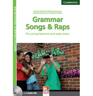 Grammar Songs and Raps, Teacher's Book with Audio CDs (2)