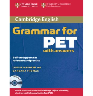 Cambridge Grammar for PET, Book with Answers and Audio CD