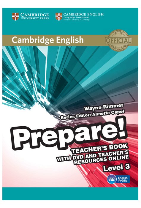 Prepare! Level 3, Teacher's Book with DVD and Teacher's Resources Online