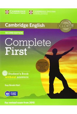 Complete First, Student's Pack (Student's Book without Answers with CD-ROM, Workbook without Answers with Audio CD)