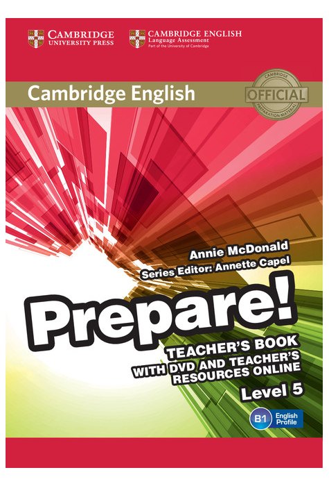 Prepare! Level 5, Teacher's Book with DVD and Teacher's Resources Online