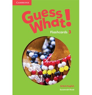 Guess What! Level 3, Flashcards (pack of 75) British English