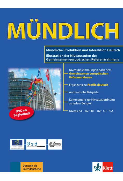 MÜNDLICH, DVD mit Begleitheft MÜNDLICH, DVD mit Begleitheft