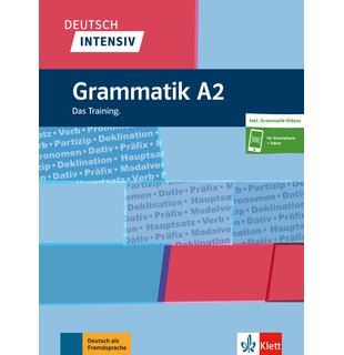 Deutsch intensiv Grammatik A2,  Buch + online