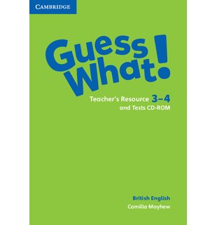 Guess What! Levels 3-4, Teacher's Resource and Tests CD-ROMs