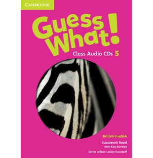 Guess What! Level 5, Class Audio CDs (3) British English