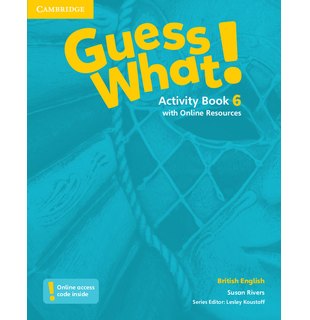 Guess What! Level 6, Activity Book with Online Resources British English