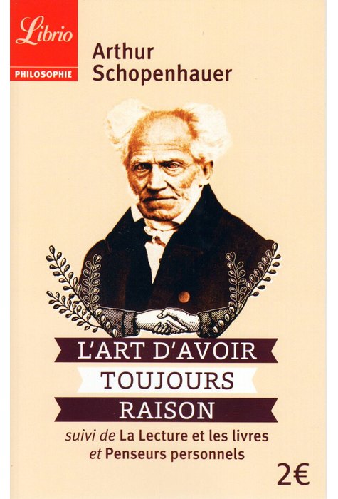 L'ART D'AVOIR TOUJOURS RAISON (NE) L'ART D'AVOIR TOUJOURS RAISON (NE)