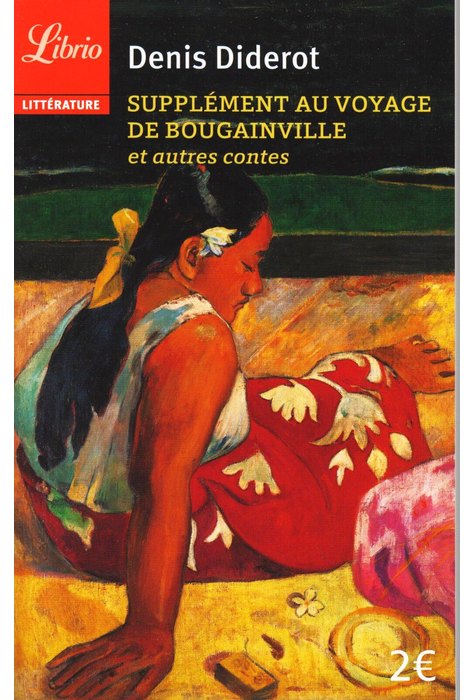 SUPPLEMENT AU VOYAGE DE BOUGAINVILLE SUPPLEMENT AU VOYAGE DE BOUGAINVILLE