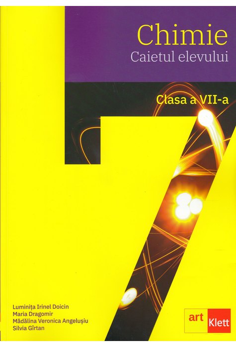 CHIMIE clasa a VII-a. Caietul elevului