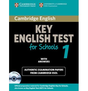 Cambridge KET for Schools Test 1, Self-study Pack (Student's Book with Answers and Audio CD)