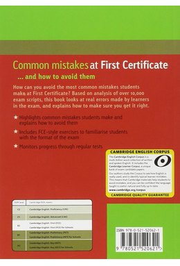 Common Mistakes at First Certificate...and How to Avoid Them