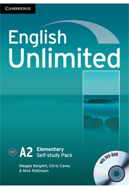 English Unlimited Elementary, Self-study Pack (Workbook with DVD-ROM)