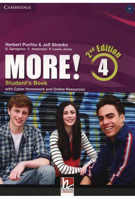 More! Level 4, Student's Book with Cyber Homework and Online Resources