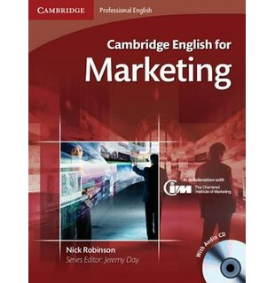 Cambridge English for Marketing, Student's Book with Audio CD