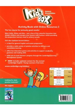 Kid's Box Level 3, Activity Book with Online Resources British English