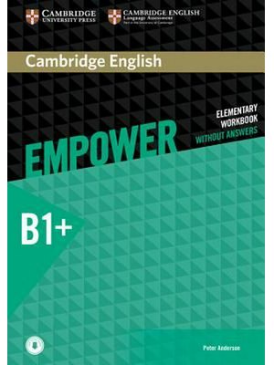 Empower Intermediate, Workbook without Answers with Downloadable Audio Empower Intermediate, Workbook without Answers with Downloadable Audio