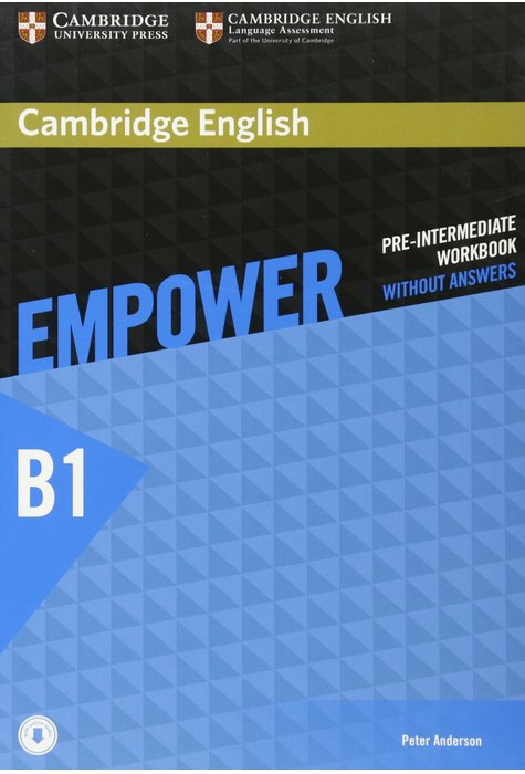 Empower Pre-intermediate, Workbook without Answers with Downloadable Audio