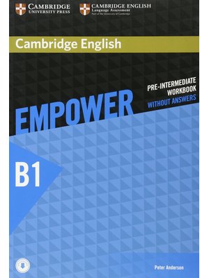 Empower Pre-intermediate, Workbook without Answers with Downloadable Audio