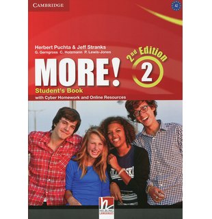 More! Level 2, Student's Book with Cyber Homework and Online Resources