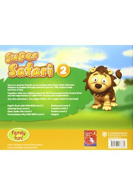 Super Safari Level 2, Pupil's Book with DVD-ROM