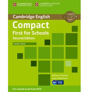 Compact First for Schools, Teacher's Book