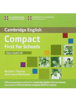 Compact First for Schools, Class Audio CD