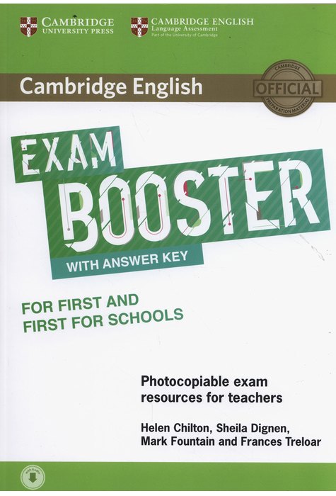 Exam Booster for First and First for Schools with Answer Key with Audio Exam Booster for First and First for Schools with Answer Key with Audio