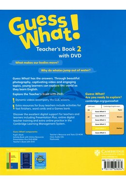 Guess What! Level 2, Teacher's Book with DVD British English