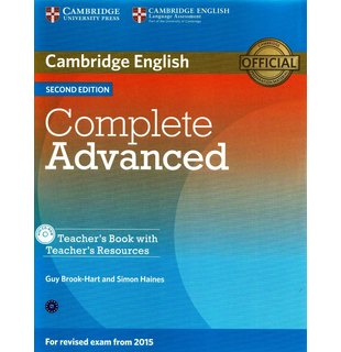 Complete Advanced, Teacher's Book with Teacher's Resources CD-ROM