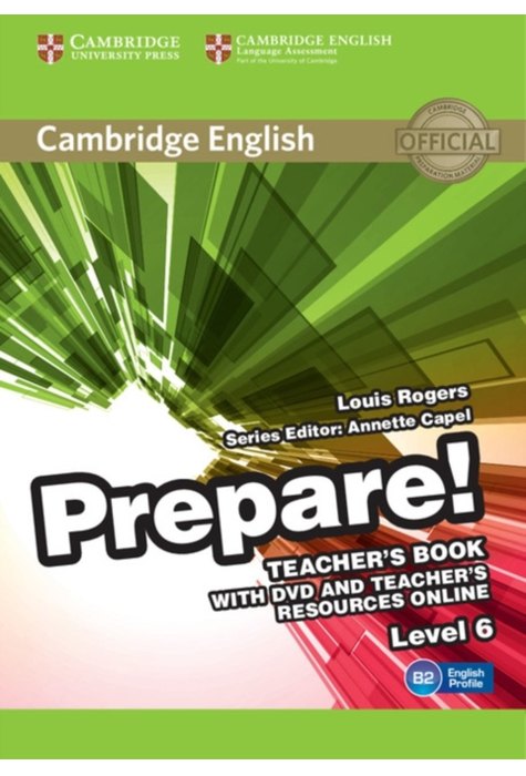 Prepare! Level 6, Teacher's Book with DVD and Teacher's Resources Online