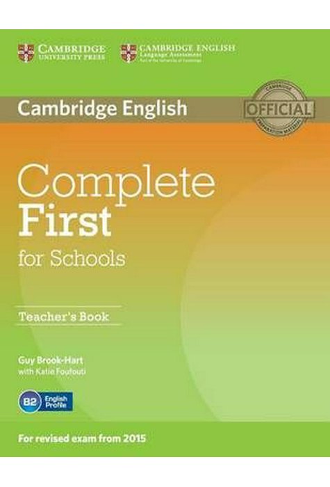 Complete First for Schools, Teacher's Book