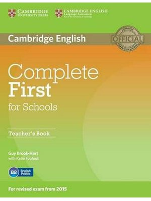 Complete First for Schools, Teacher's Book