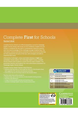 Complete First for Schools, Teacher's Book