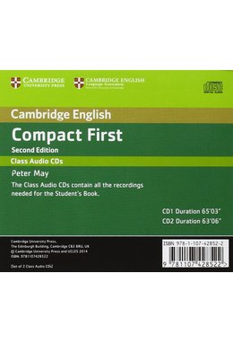 Compact First, Class Audio CDs (2)