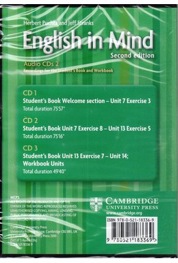 English in Mind Level 2, Audio CDs (3)