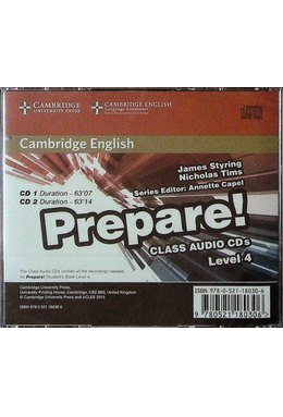 Prepare! Level 4, Class Audio CDs (2)