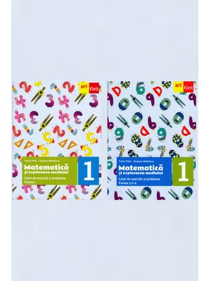 Pachet caiete matematică pentru clasa I Pachet caiete matematică pentru clasa I