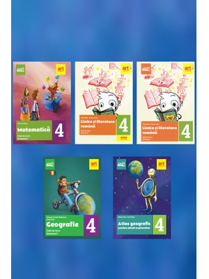 Pachet română-matematică-geografie pentru clasa a IV-a Pachet română-matematică-geografie pentru clasa a IV-a