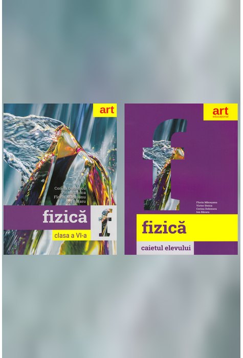 Pachet fizica pentru clasa a VI-a(carte + caiet) Pachet fizica pentru clasa a VI-a(carte + caiet)