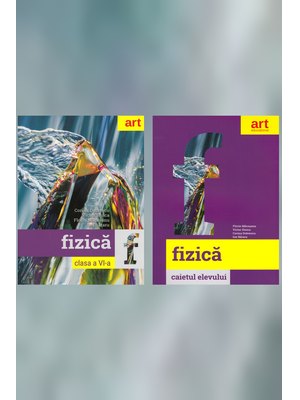 Pachet fizica pentru clasa a VI-a(carte + caiet) Pachet fizica pentru clasa a VI-a(carte + caiet)