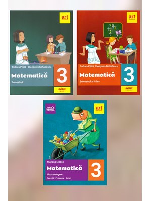 Pachet matematică pentru clasa a III-a Mogoș Pachet matematică pentru clasa a III-a Mogoș