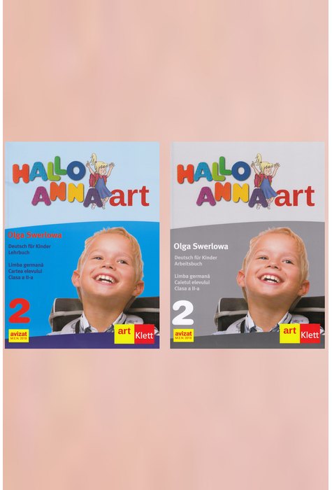 Pachet Limba Germană pentru clasa a II-a Hallo Anna Pachet Limba Germană pentru clasa a II-a Hallo Anna