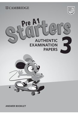 Pre A1 Starters 3, Answer Booklet for Revised Exam from 2018